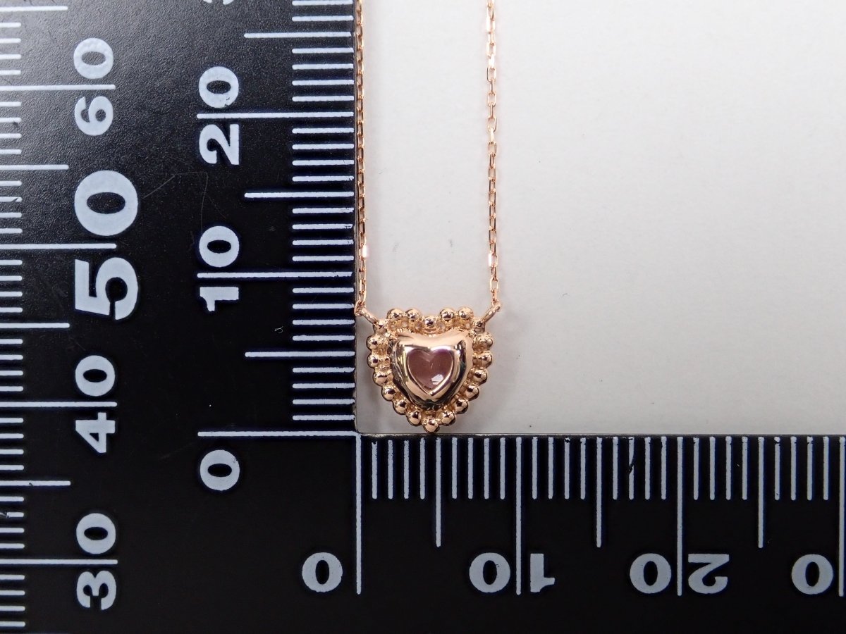 K18モルガナイト0.6ct ペンダント（ネックレス） - カラッツSTORE