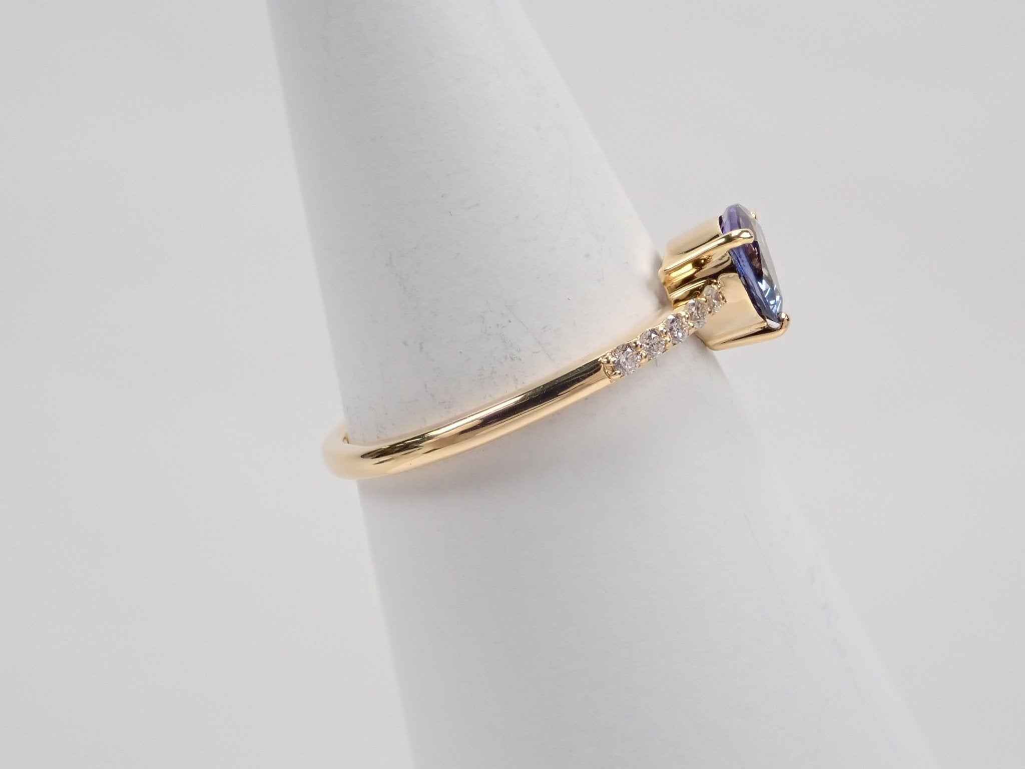 K18バイカラータンザナイト0.72ct リング - KARATZ STORE｜カラッツSTORE