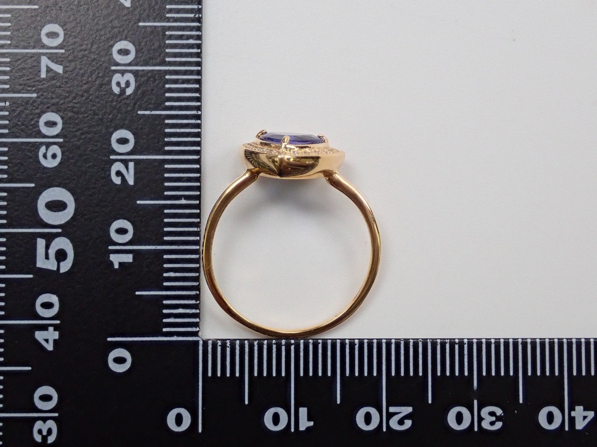 K18タンザナイト1.05ct リング - KARATZ STORE｜カラッツSTORE