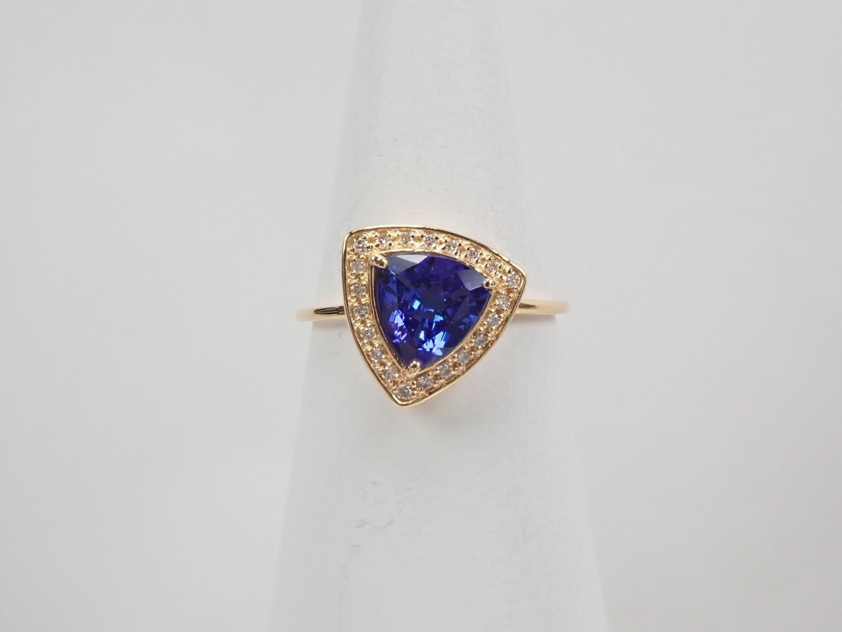 K18タンザナイト1.05ct リング - カラッツSTORE