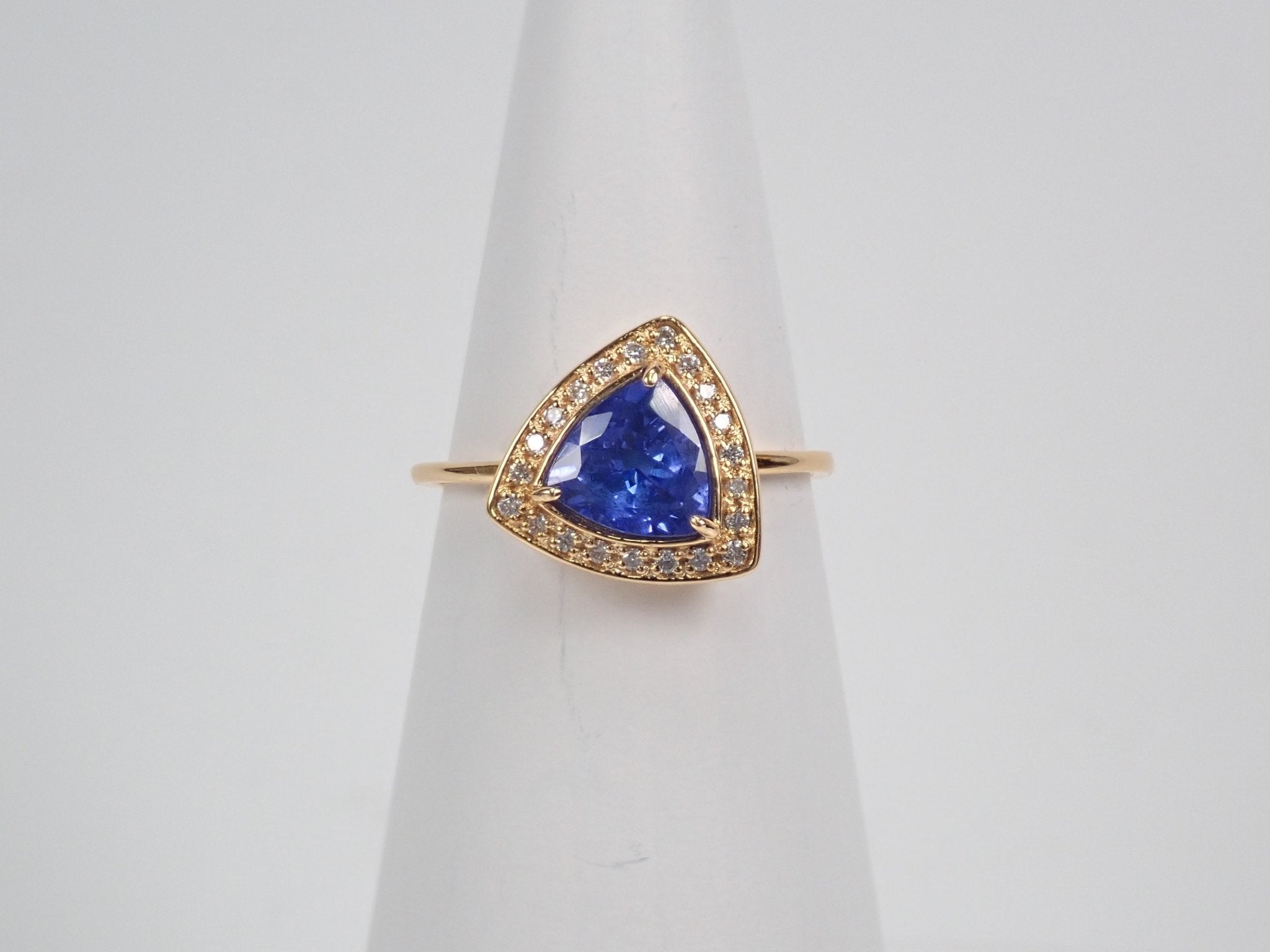 K18タンザナイト1.05ct リング - KARATZ STORE｜カラッツSTORE