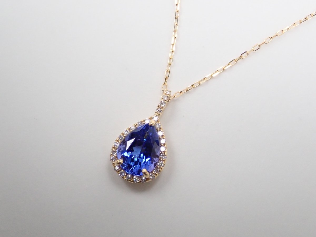 K18タンザナイト1.25ct ペンダント（ネックレス） - カラッツSTORE