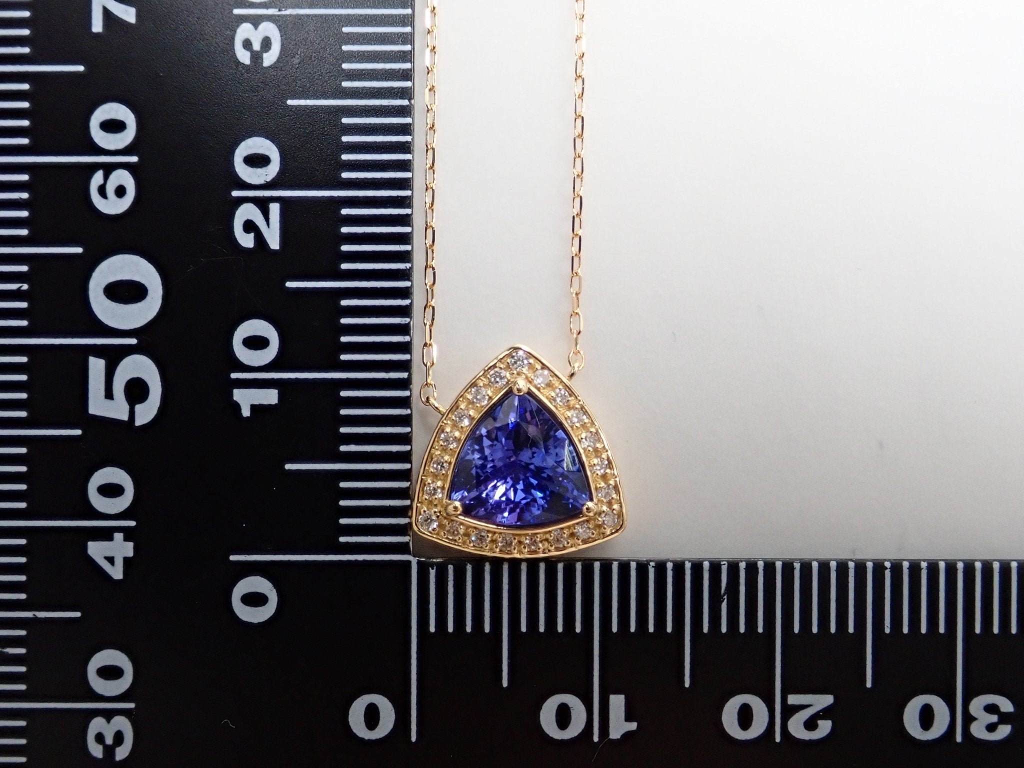 K18タンザナイト1.2ct ペンダント（ネックレス） - KARATZ STORE｜カラッツSTORE