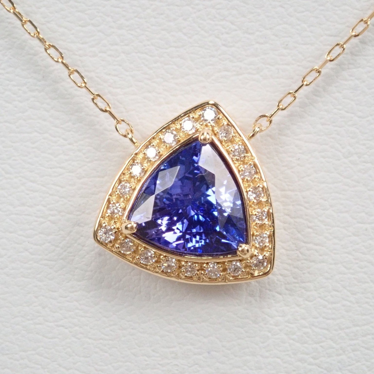 K18タンザナイト1.2ct ペンダント（ネックレス） タンザナイト1.82ct 