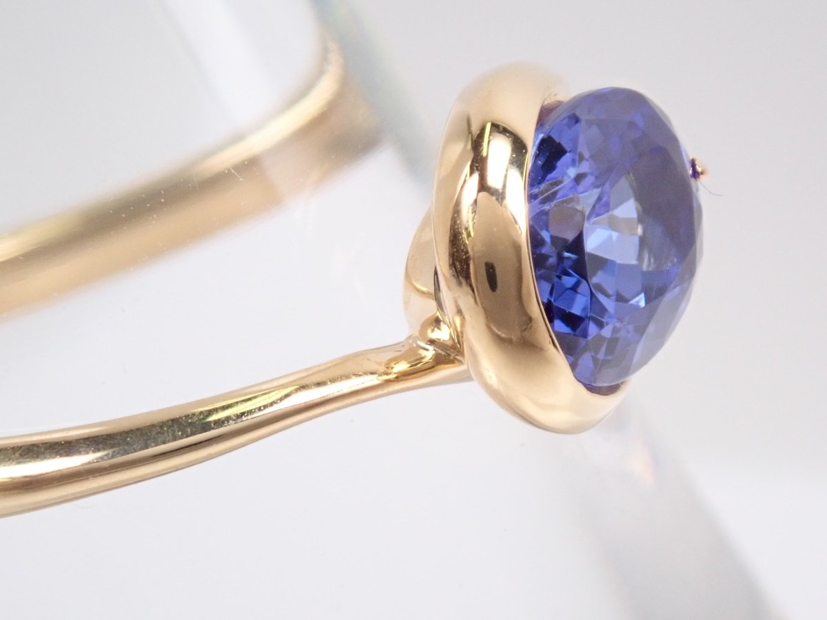 K18タンザナイト1.36ct リング - カラッツSTORE