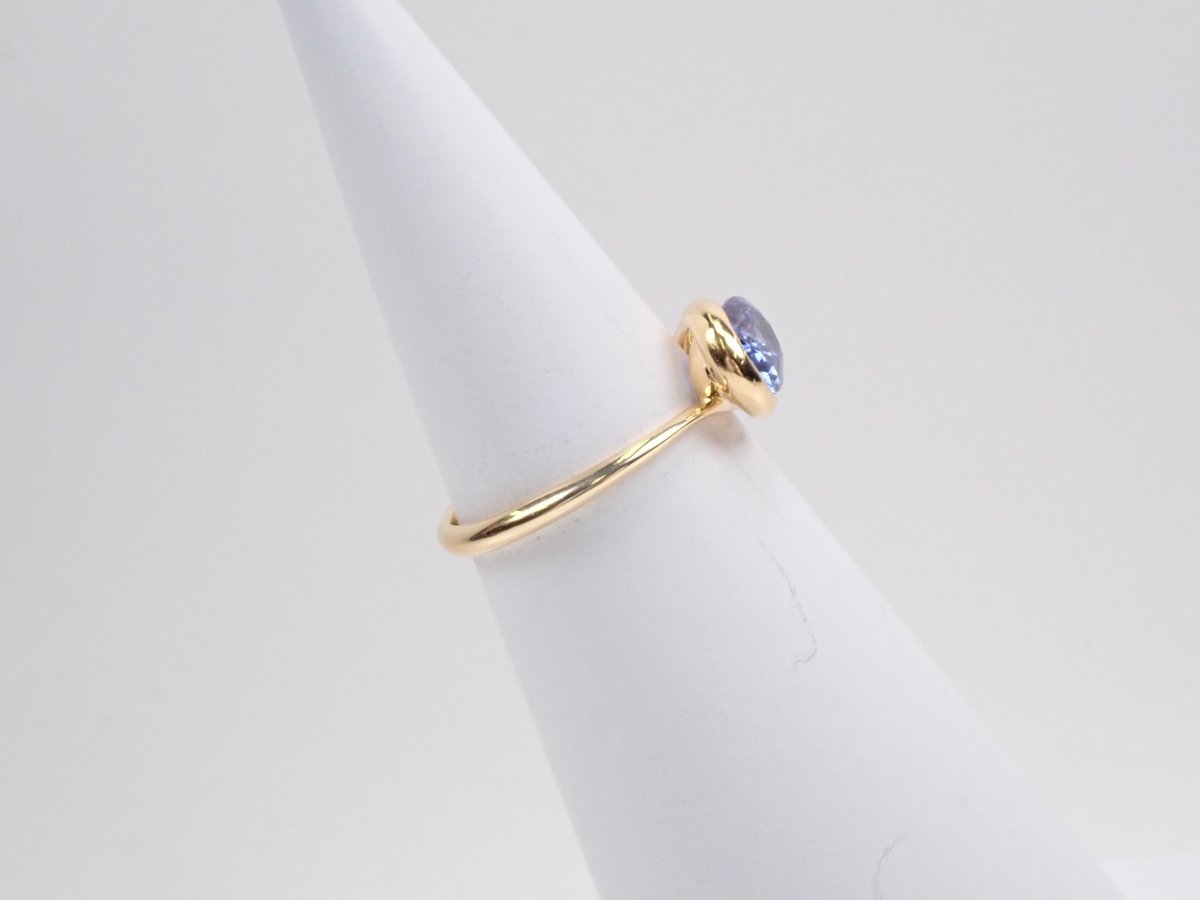 K18タンザナイト1.36ct リング - カラッツSTORE