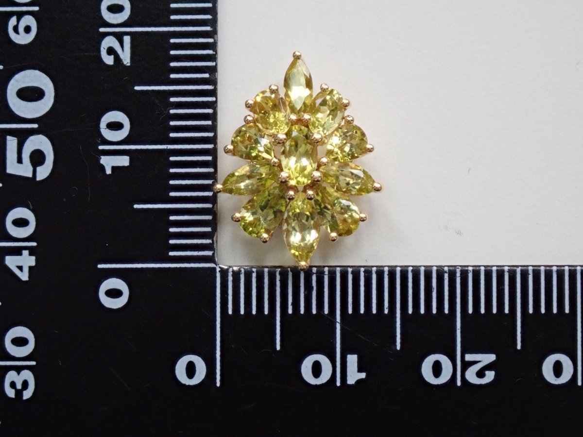 【カラフリ】K18カナリーイエロートルマリン1.7ct ペンダントトップ（ネックレストップ） - カラッツSTORE