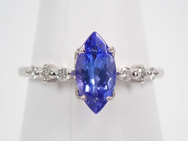 K18タンザナイト1.0ct リング