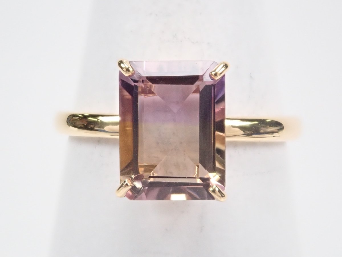 K18アメトリン2.15ct リング - カラッツSTORE