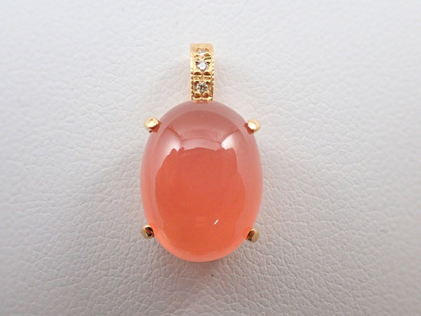 K18ロードクロサイト7.72ct ペンダントトップ（ネックレストップ）