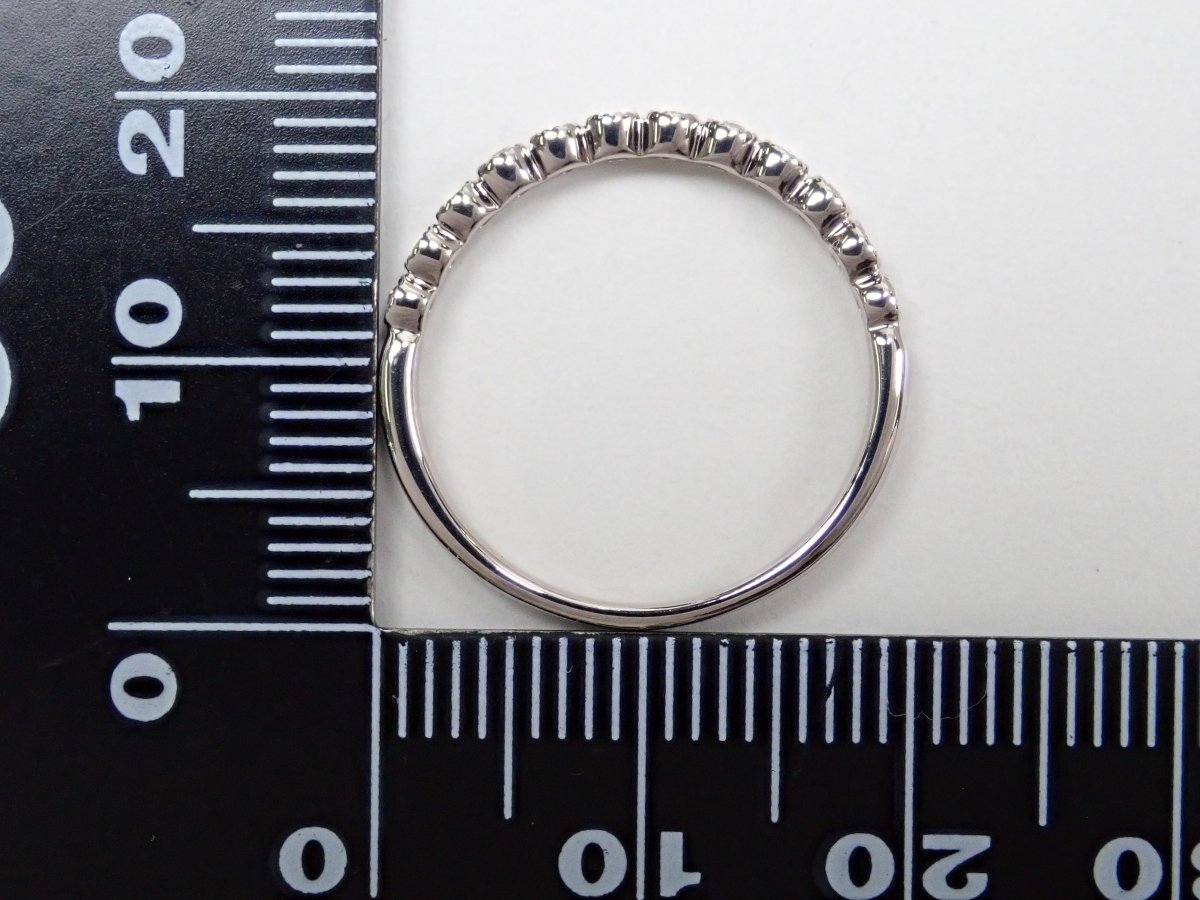 【カラフリ】K18WGダイヤモンド0.15ct リング（ローズカット） - カラッツSTORE