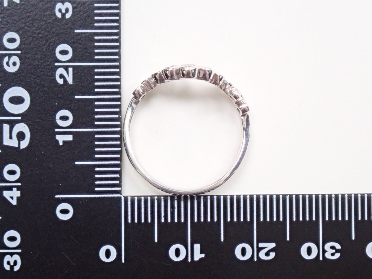 K18WGダイヤモンド0.25ct リング - カラッツSTORE