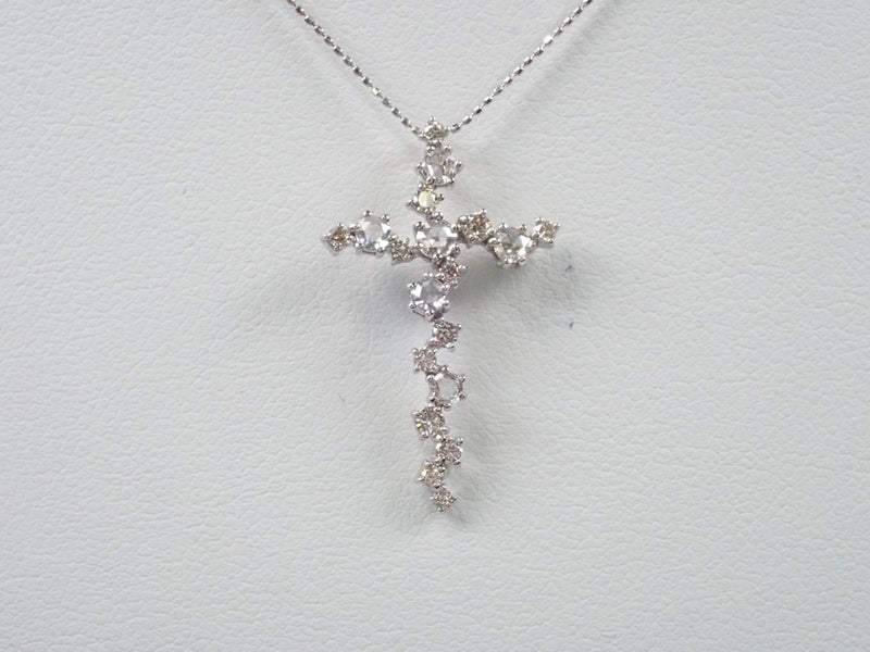 【カラフリ】K18WGダイヤモンド0.50ct ペンダント（ネックレス） - カラッツSTORE