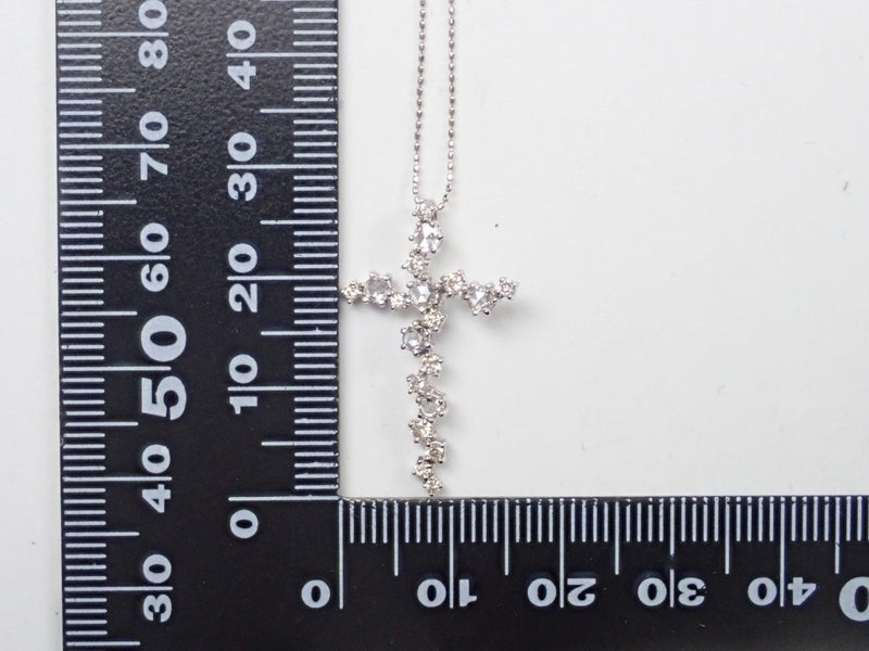 【カラフリ】K18WGダイヤモンド0.50ct ペンダント（ネックレス） - カラッツSTORE