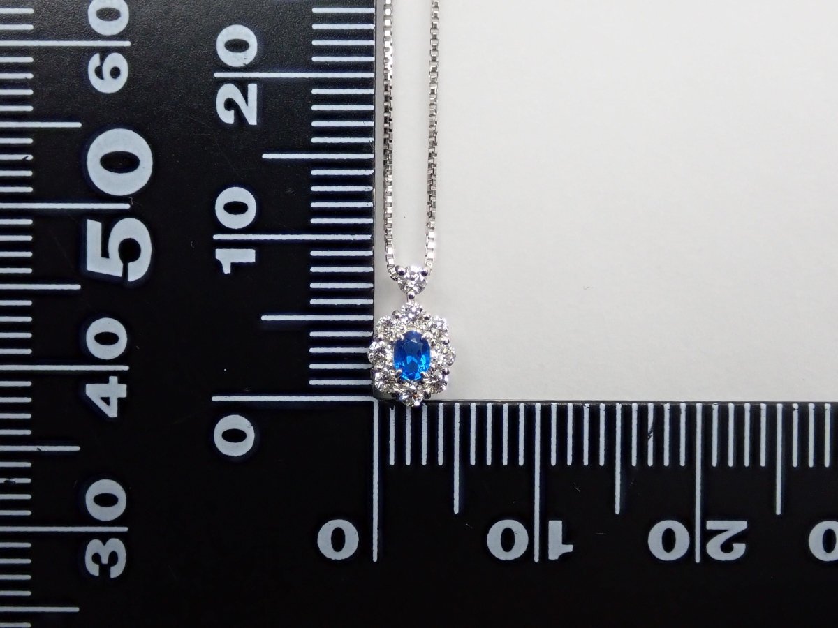 Pt900アウイナイト0.05ct ペンダント（ネックレス） - カラッツSTORE