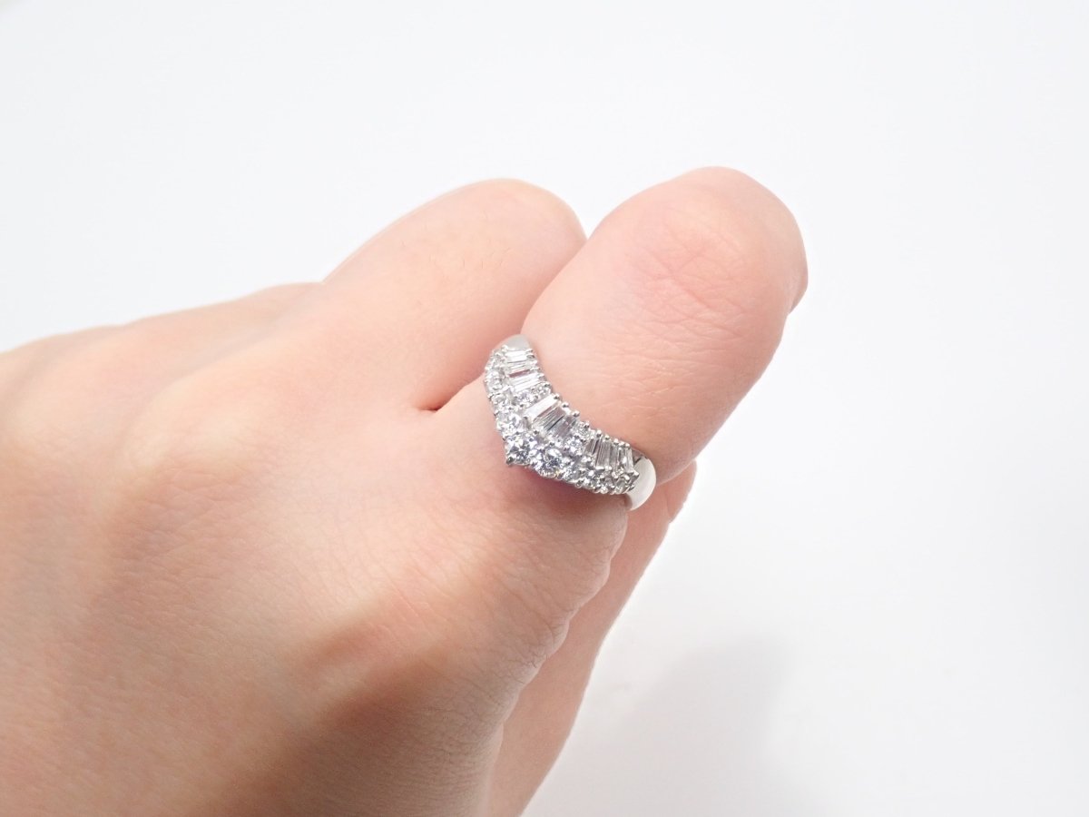 【カラフリ】Pt900ダイヤモンド0.68ct リング - カラッツSTORE