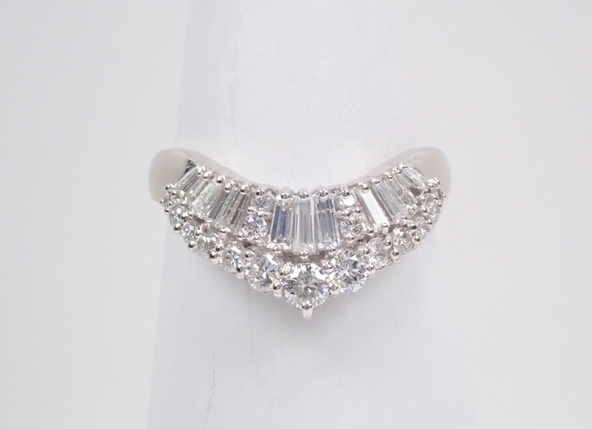 【カラフリ】Pt900ダイヤモンド0.68ct リング - カラッツSTORE