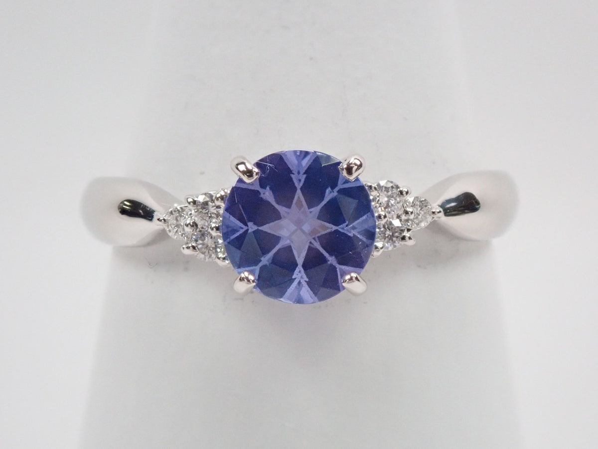 ダンデライオンカット】Pt900タンザナイト0.71ct リング