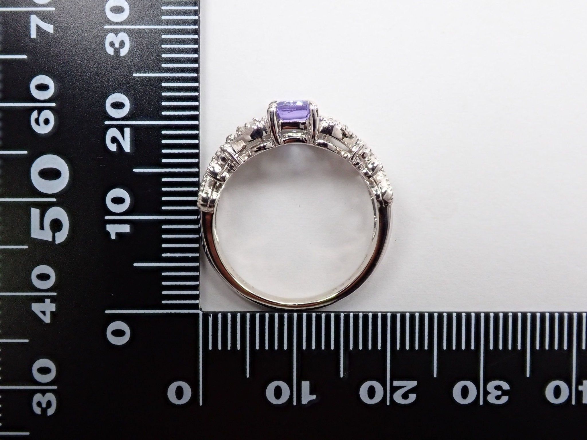 Pt900バイカラータンザナイト1.009ct リング - KARATZ STORE｜カラッツSTORE