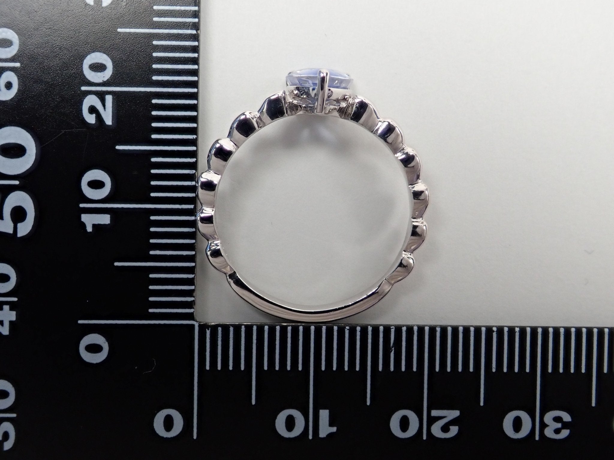 Pt900サファイア1.112ct リング - KARATZ STORE｜カラッツSTORE