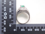 【カラフリ】Pt900エメラルド1.31ct・ダイヤモンドリング - カラッツSTORE