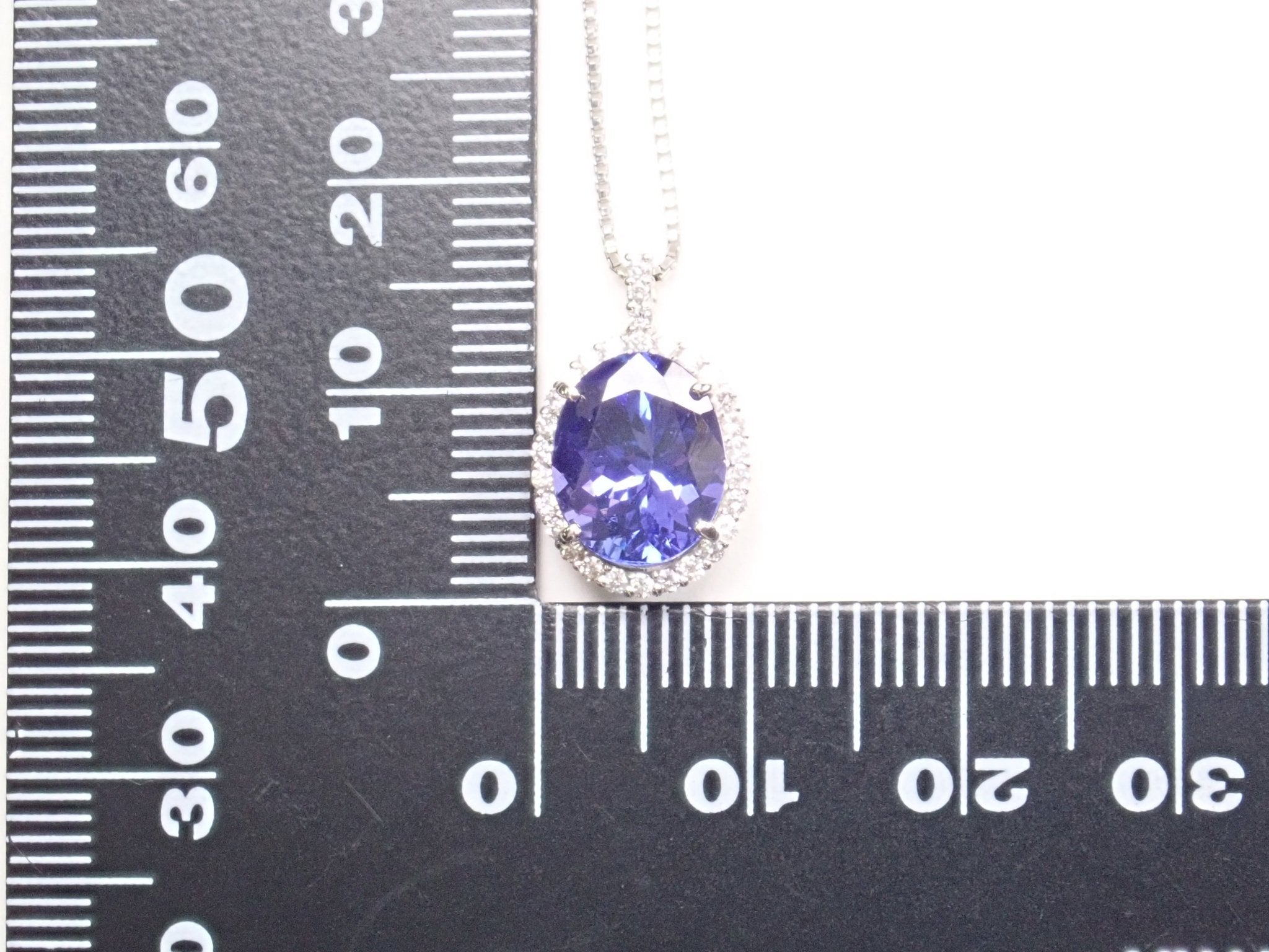 Pt900タンザナイト2.63ct ペンダント（ネックレス） - KARATZ STORE｜カラッツSTORE