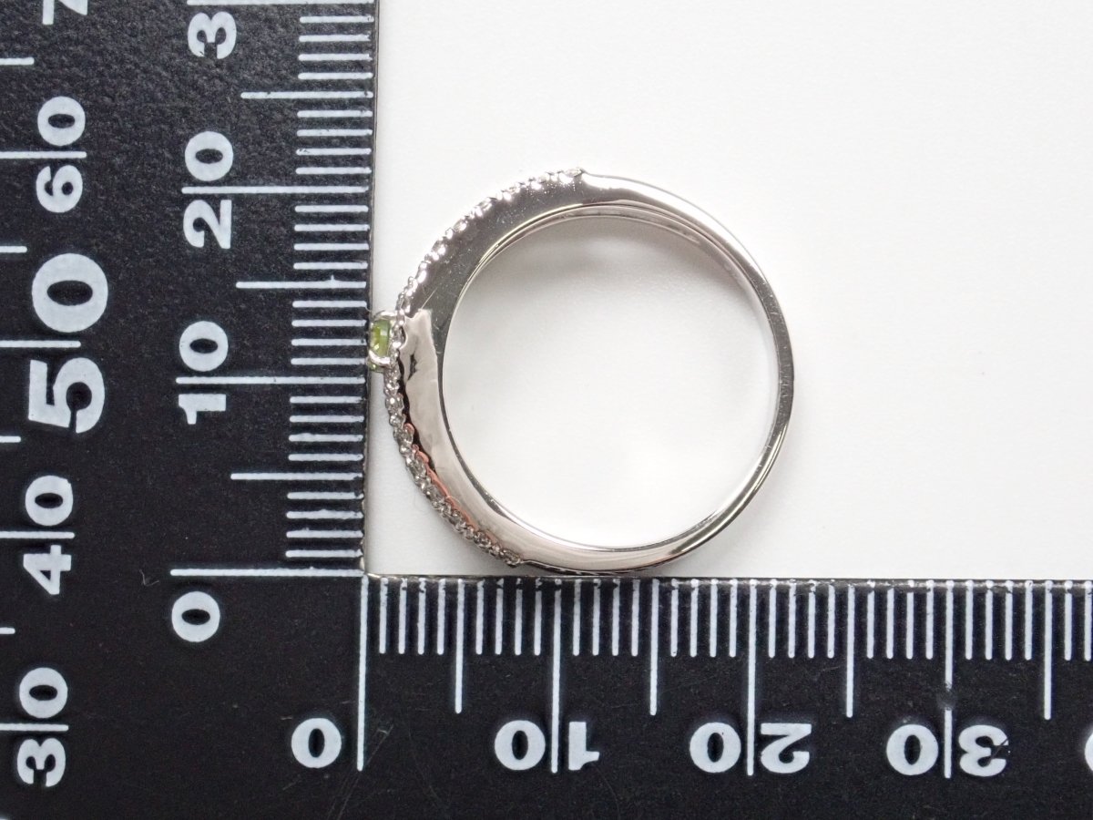 Pt950スフェーン0.21ct リング - カラッツSTORE