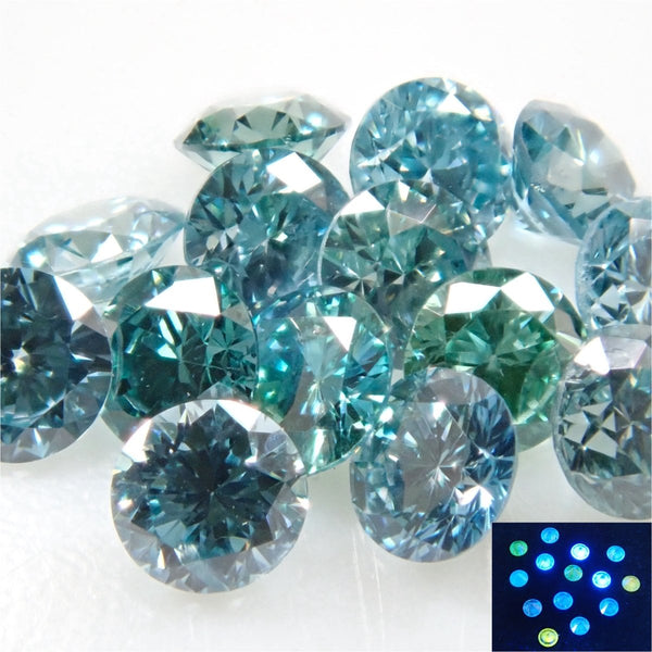 《UVタイプ》アイスブルーダイヤモンドorシーグリーンダイヤモンド1石 - カラッツSTORE